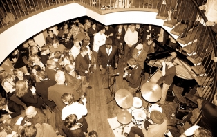 A late night Jazz Festival jam session at Hotel du Vin A late night Jazz Festival jam session at Hotel du Vin