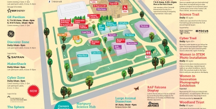 Cheltenham Science Festival Site Map 2018 Cheltenham Science Festival Site Map 2018