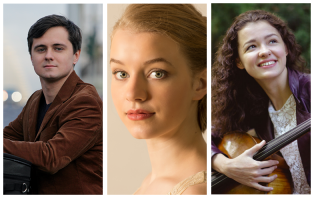 Aleksey Semenenko (Image: Alexander Basta), Elisabeth Brauss (Image: Monika Lawrenz), Anastasia Kobekina (Image: Evgeny Evtyukhov) Aleksey Semenenko (Image: Alexander Basta), Elisabeth Brauss (Image: Monika Lawrenz), Anastasia Kobekina (Image: Evgeny Evtyukhov)