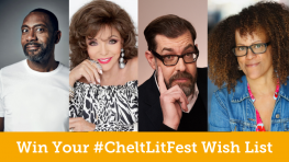 Lenny Henry, Joan Collins, Richard Osman and Bernadine Evaristo Lenny Henry, Joan Collins, Richard Osman and Bernadine Evaristo