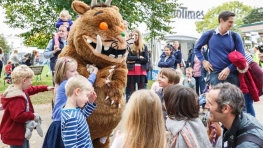 The Gruffalo, Family Fun Day - The Times and The Sunday Times Cheltenham Literature Festival 2015 The Gruffalo, Family Fun Day - The Times and The Sunday Times Cheltenham Literature Festival 2015